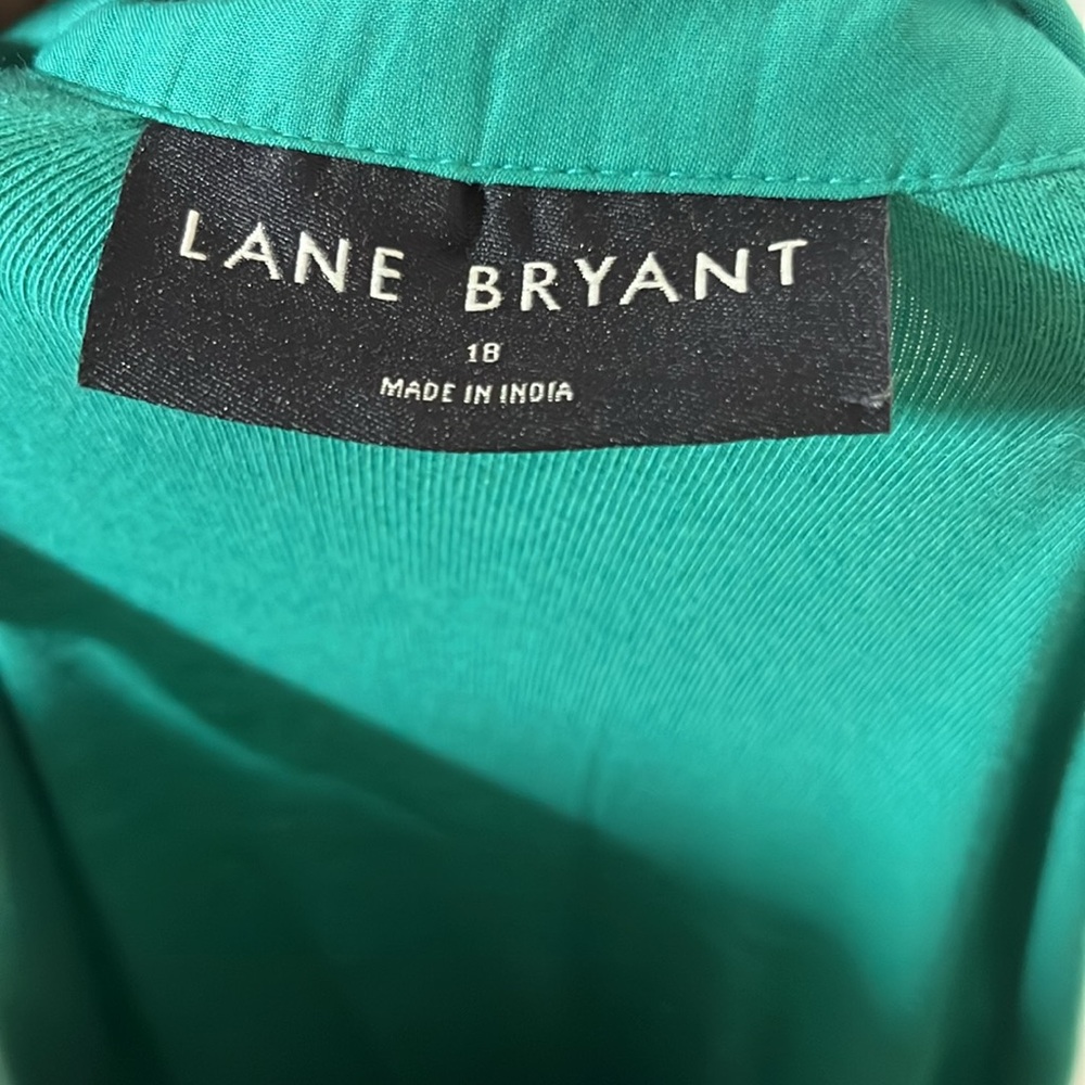 Lane Bryant maxi dress green size 18 - Picture 7 of 7